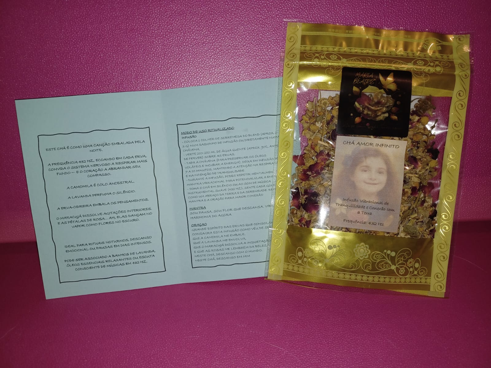 Chá Vibracional Amor Infinito – Tranquilidade e Conexão com a Terra (432 Hz)