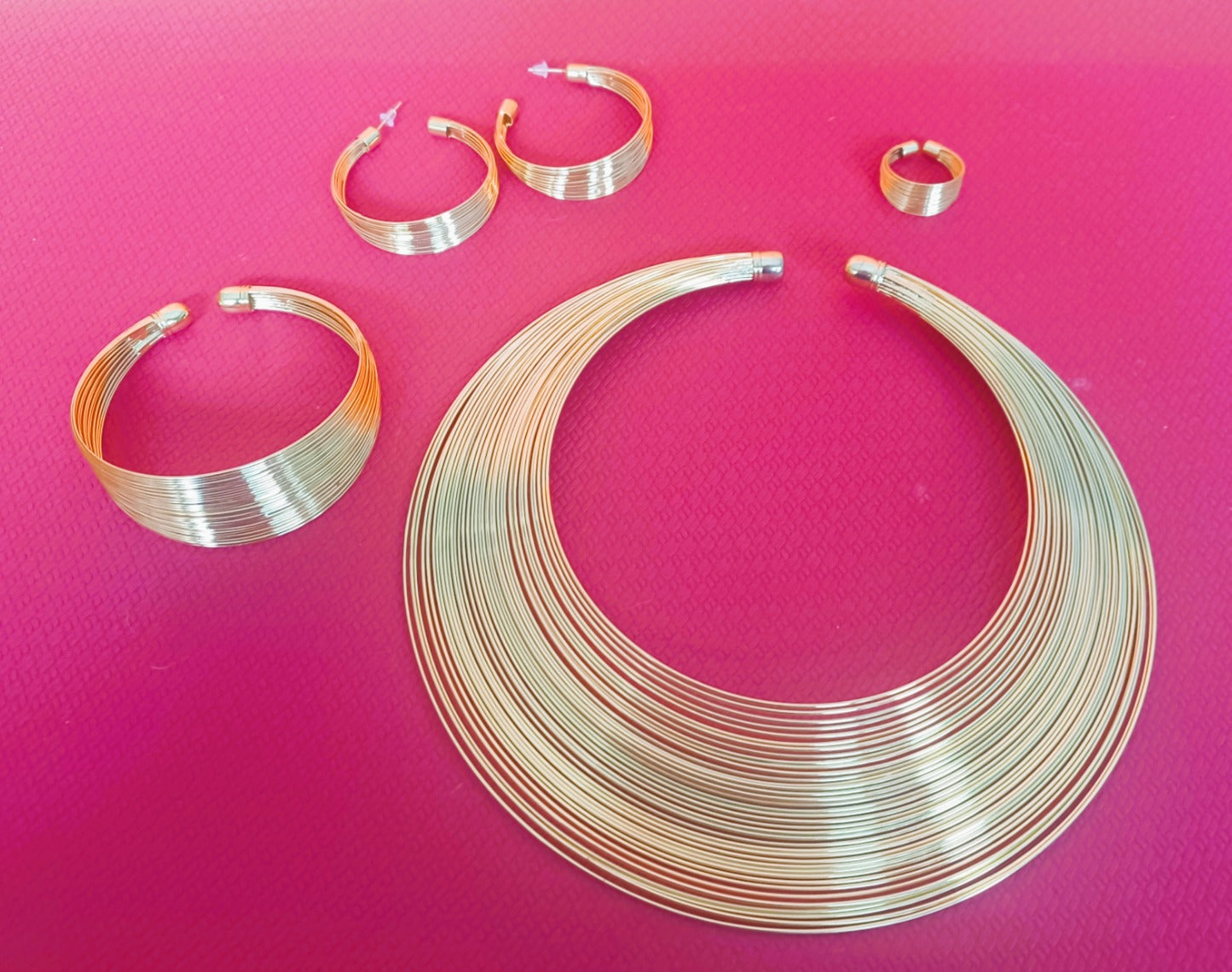 Conjunto Alquímico 'Oráculo de Athena' | Gargantilha, Pulseira, Anel & Brincos