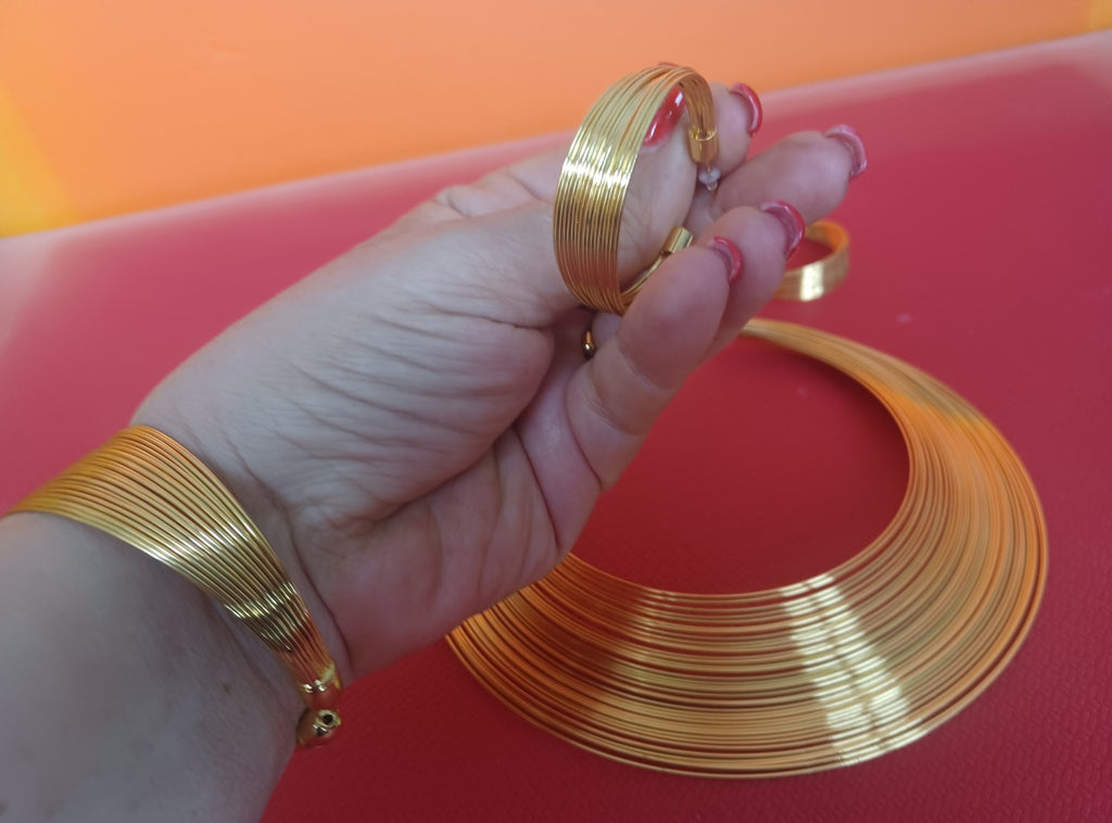 Conjunto Alquímico 'Oráculo de Athena' | Gargantilha, Pulseira, Anel & Brincos