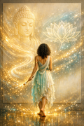 O Teu Oráculo de Luz: Tela Canalizada à Medida ✨🎨
