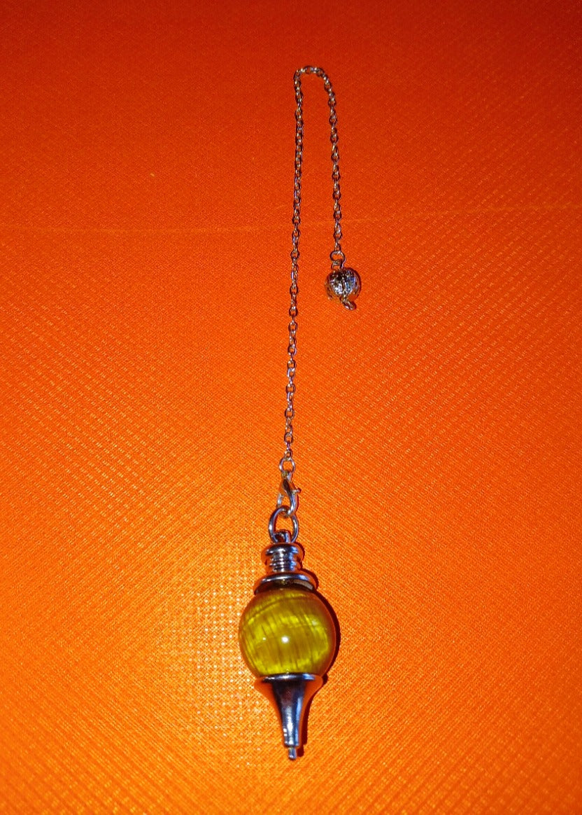 Pêndulo Esférico de Luz – Oráculo de Cristal (Leitura de Chakras) - 432 Hz & 528 Hz