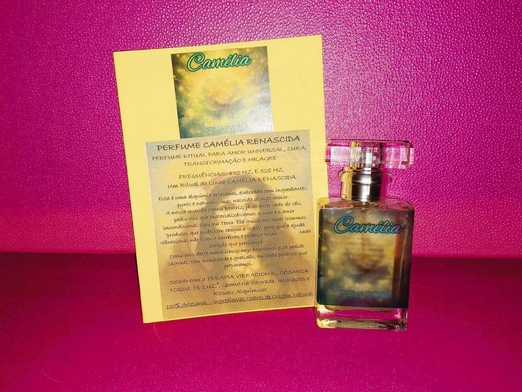 Perfume Alquímico Camélia Renascida – Soberania e Poder Pessoal | 30ml