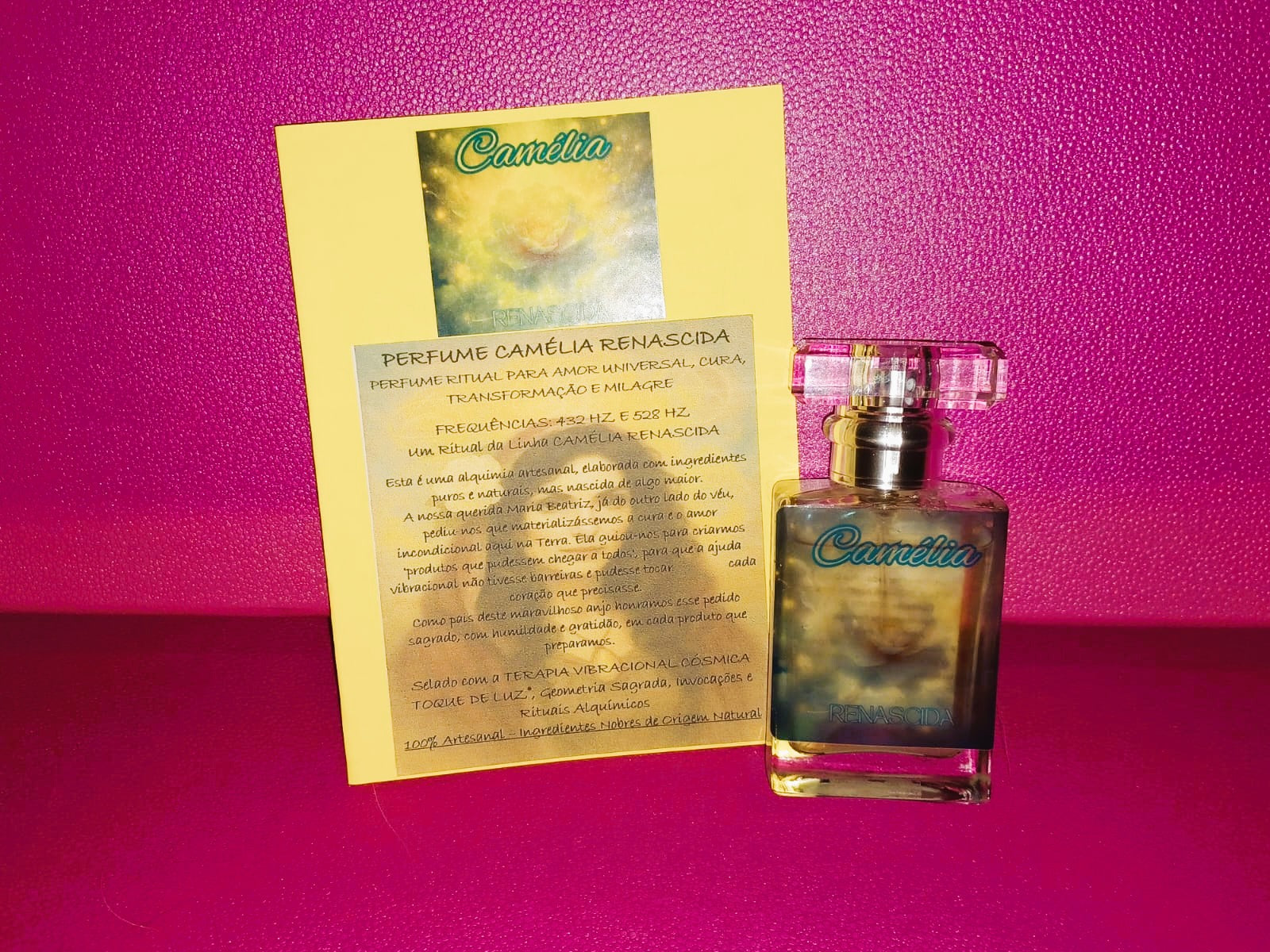 Perfume Alquímico Camélia Renascida – Soberania e Poder Pessoal | 30ml