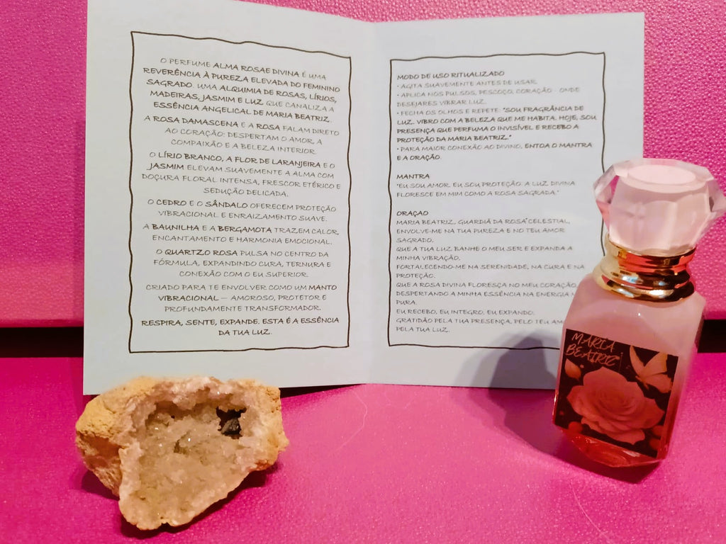 Perfume Alquímico Maria Beatriz – Alma Rosae Divina | 30ml