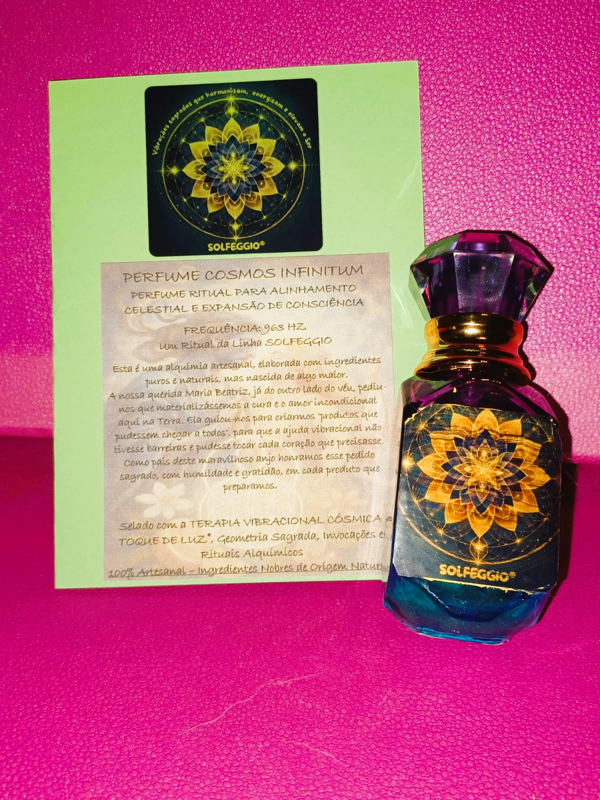 Perfume Alquímico Cosmos Infinitum – Alinhamento Celestial e Expansão | 30ml