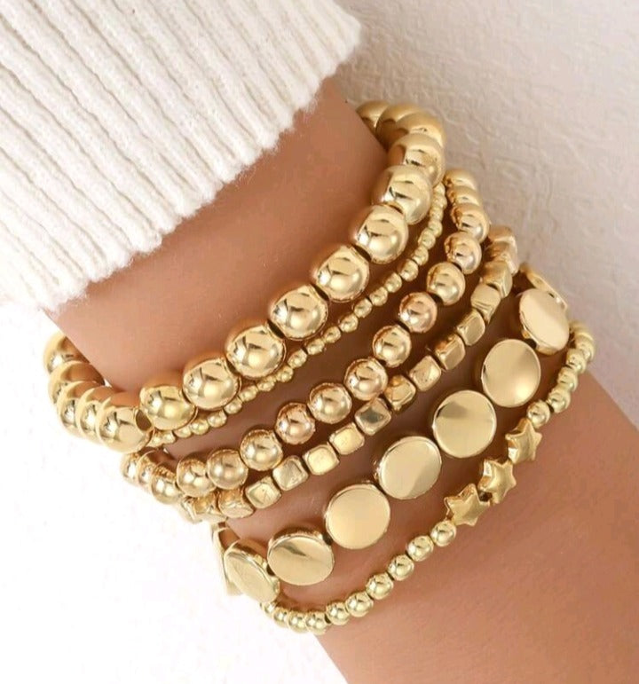 Coleção 'Gotas de Luz' – Pulseiras Talismã em Ouro Solar (432Hz & 528Hz)