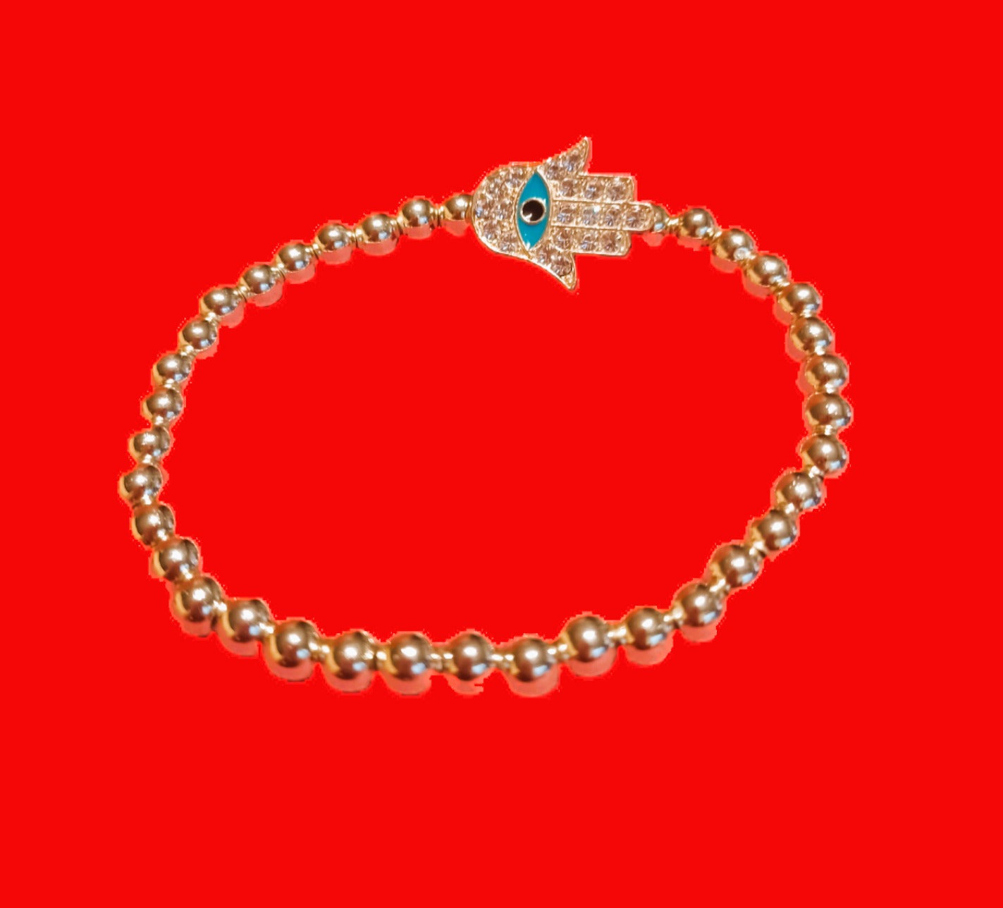 Pulseiras Talismã 'Proteção de Hamsa' | Estilo Boho-Chic (Vendidas à Unidade)