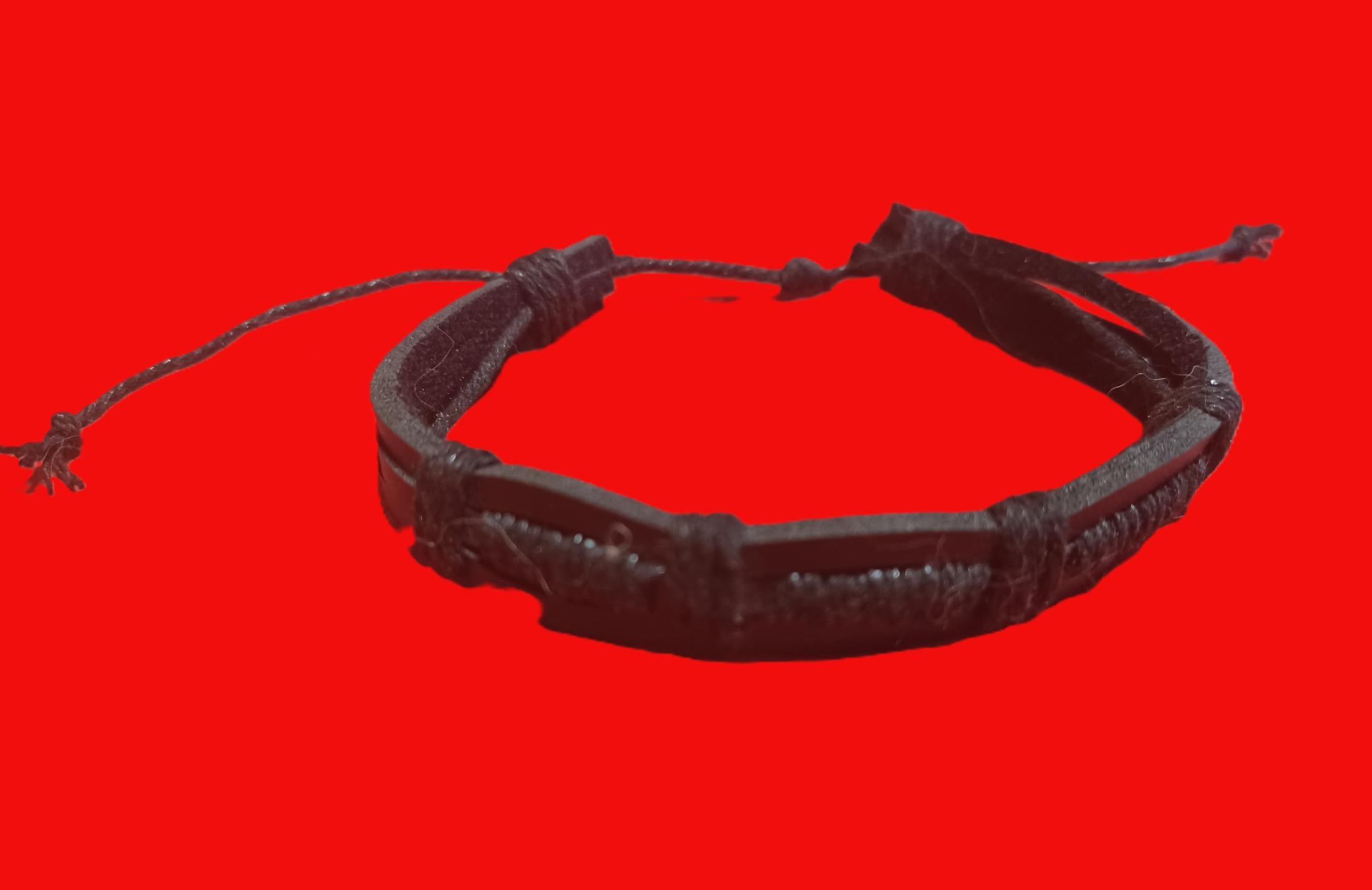 Pulseiras Tribais 'Raízes e Asas' | Couro Ecológico & Elementos Naturais (Vendidas à Unidade)