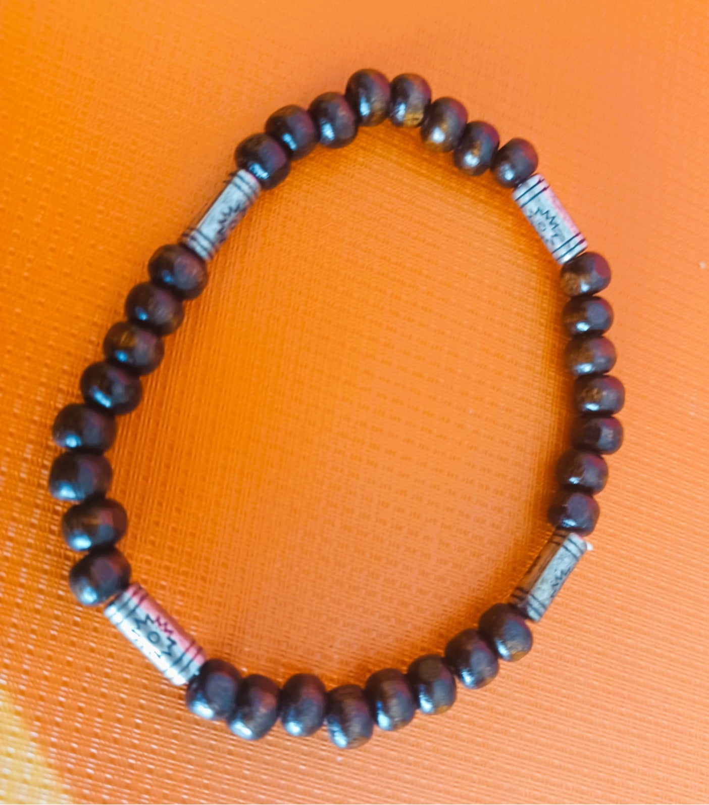 Pulseiras Tribais 'Raízes de Vida' | Couro, Madeira & Árvore da Vida (Vendidas à Unidade)