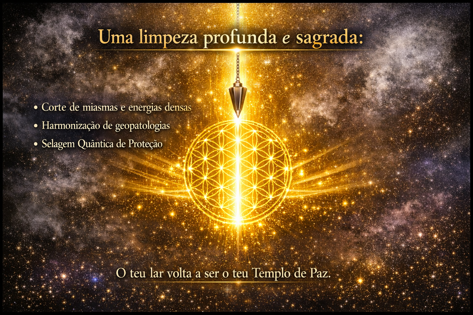 Purificação Energética e Selagem Quântica de Espaços