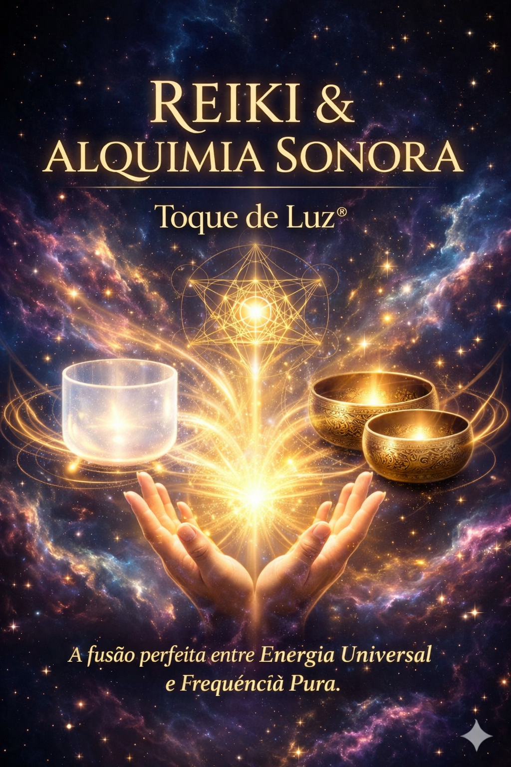 Reiki & Alquimia Sonora – A Fusão da Energia Universal e do Som (432 Hz & Solfeggio)