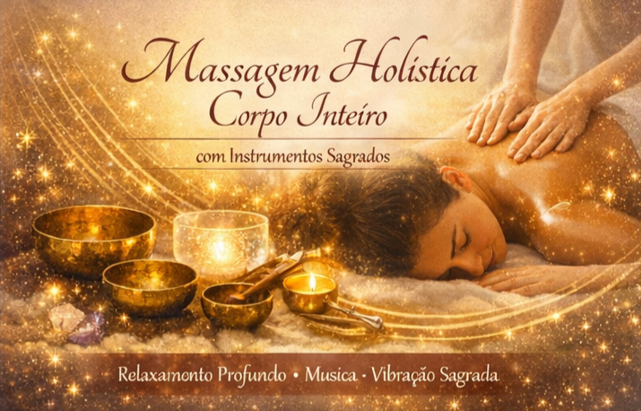 Massagem Holística de Corpo Inteiro – Renascimento & Frequências Sagradas