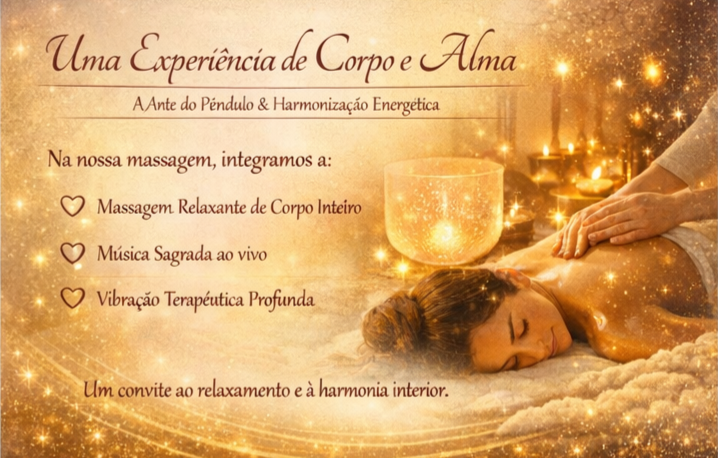 Massagem Holística de Corpo Inteiro – Renascimento & Frequências Sagradas