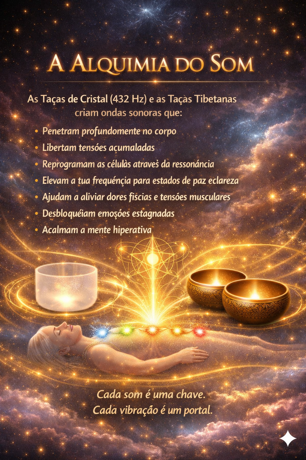 Reiki & Alquimia Sonora – A Fusão da Energia Universal e do Som (432 Hz & Solfeggio)
