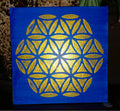 Mini Tela Vibracional 'Portal da Flor da Vida' – Cura e Matriz Cósmica | Oráculos de Luz (528 Hz)
