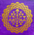 Mini Tela Vibracional 'Portal Sri Yantra' – Alquimia Divina | Oráculos de Luz (963 Hz)