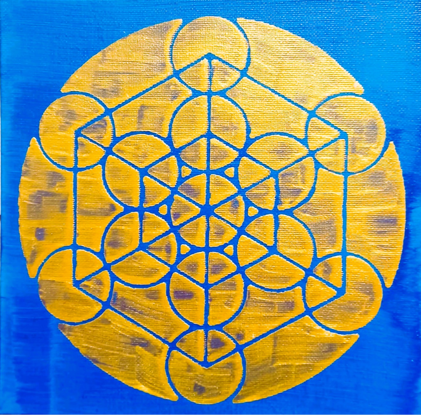 Mini Tela Vibracional 'Portal do Cubo de Metatron' – Ordem e Proteção | Oráculos de Luz (852 Hz)