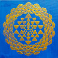 Mini Tela Vibracional 'Portal Sri Yantra' – Abundância e Criação | Oráculos de Luz (528 Hz)