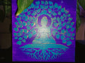 Tela Vibracional (30x30 cm) 'Portal da Consciência Turquesa' – Cura e Intuição | Oráculos de Luz (741 Hz)