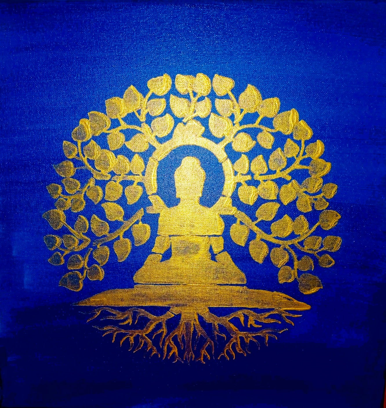 Tela Vibracional (40x40 cm) 'Portal da Sabedoria Cósmica' – Intuição e Abundância | Oráculos de Luz (852 Hz)