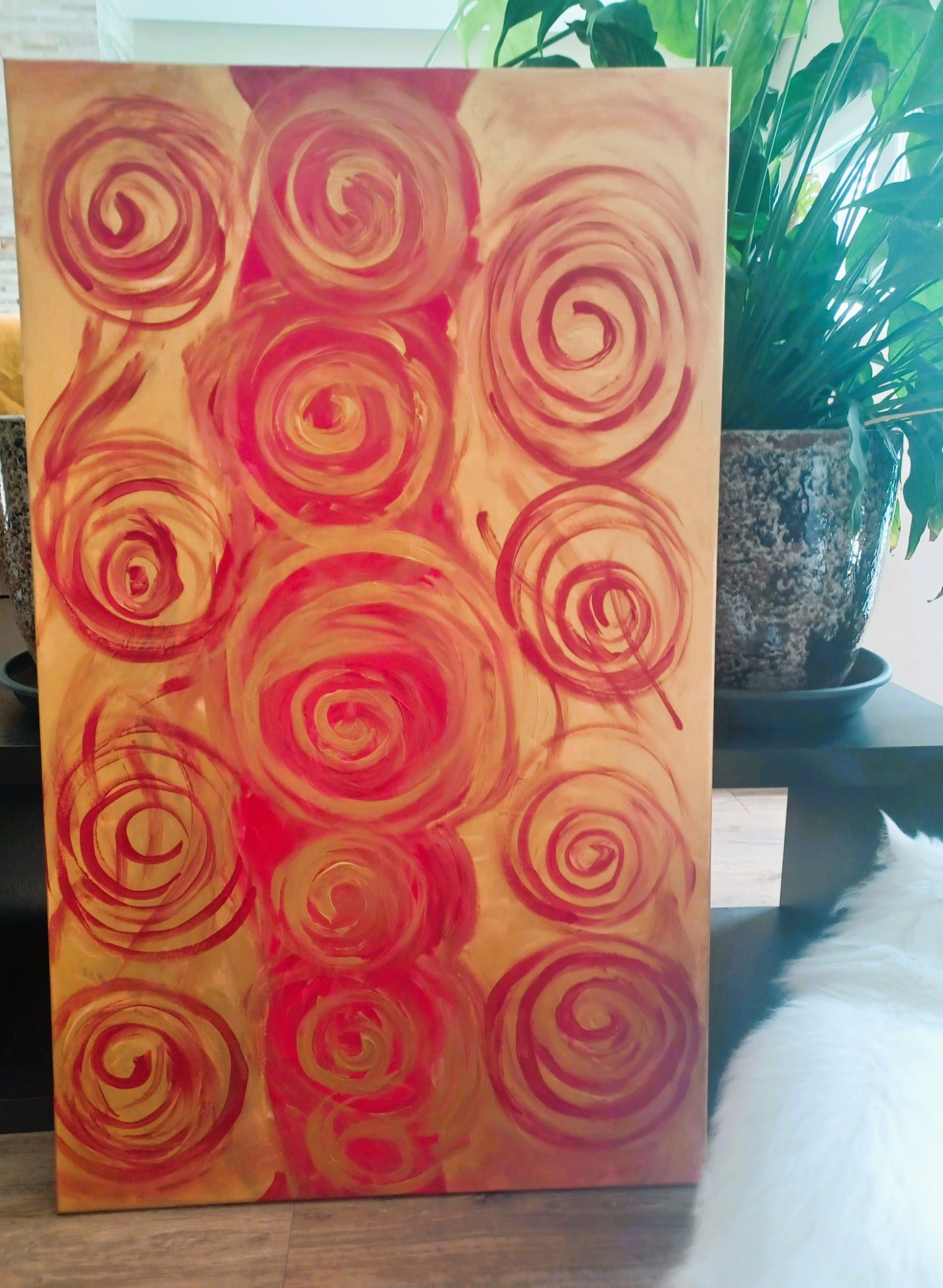 Tela Vibracional (60x100 cm) 'Portal da Abundância Infinita' – Multi-Manifestação | Oráculos de Luz (528 Hz)