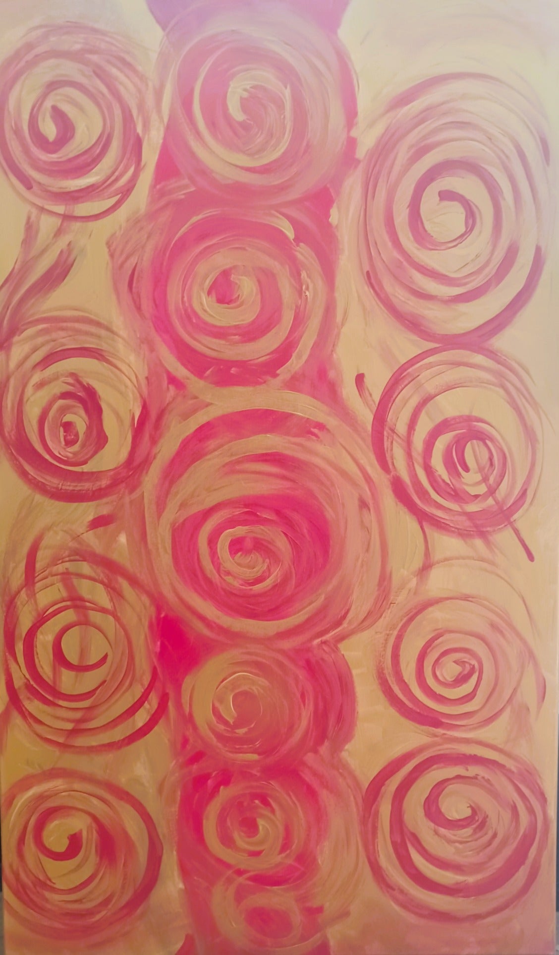 Tela Vibracional (60x100 cm) 'Portal da Abundância Infinita' – Multi-Manifestação | Oráculos de Luz (528 Hz)